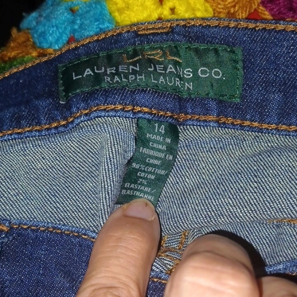 LRL Lauren Jeans Co. Ralph Lauren Straight Leg Denim Jeans - Picture 3 of 6